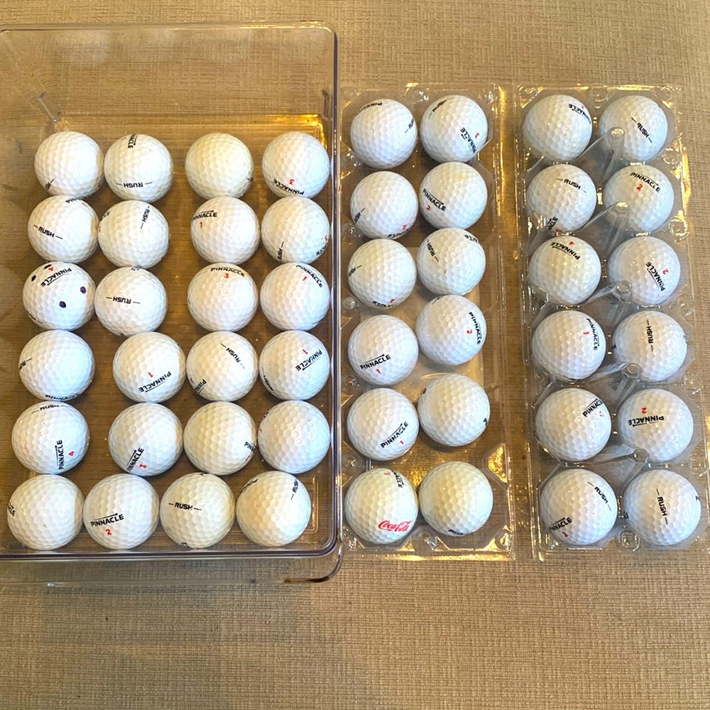 Pinnacle Rush White Golf Balls